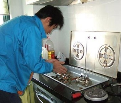 西藏乐铃燃气灶维修服务案例